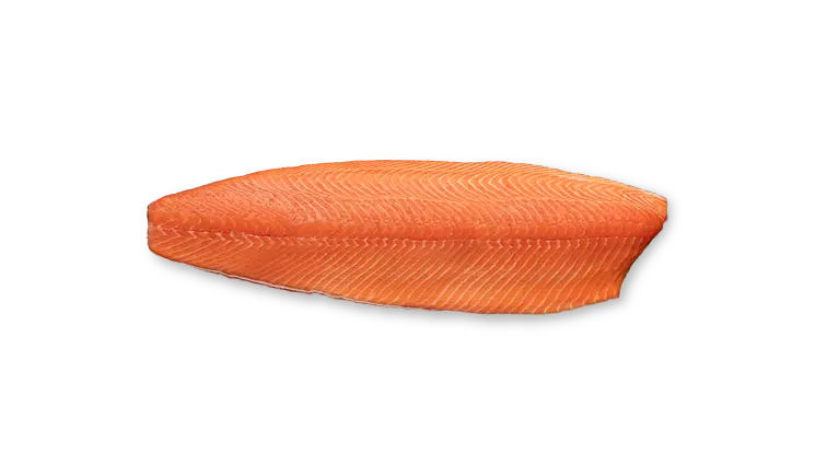 Salmon Congelado Coho Sin Piel de Exportacion - Filete premium 2 Lbs - Caja 10kg