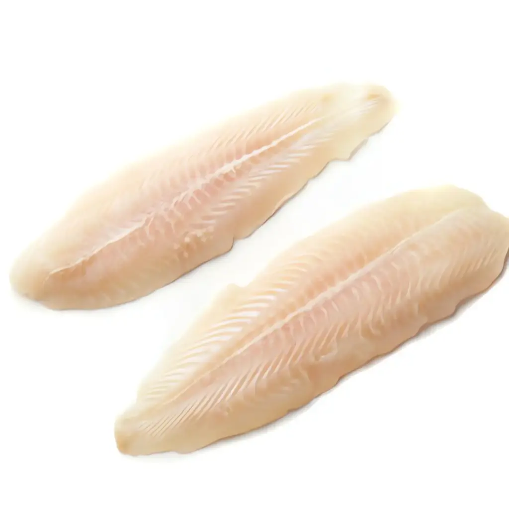  Pangasius Filete sin piel sin espina Congelado - Calibre 170 - 220 gr - Caja 10kg
