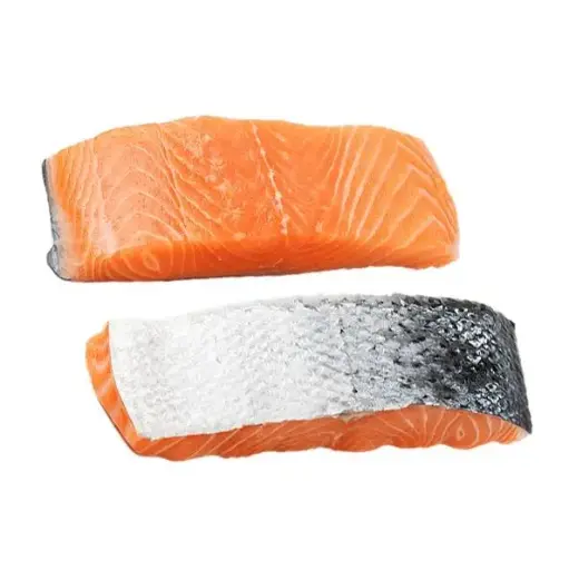 Salmón Congelado - Trozo con Piel - Caja 5kg