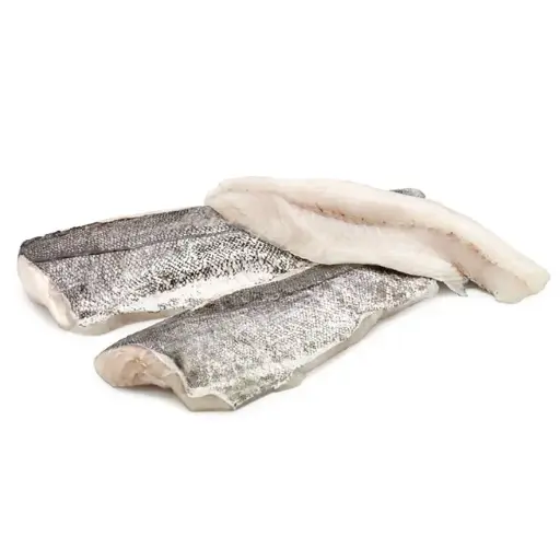 Merluza Filete con piel - Congelada Importada - Caja 10kg